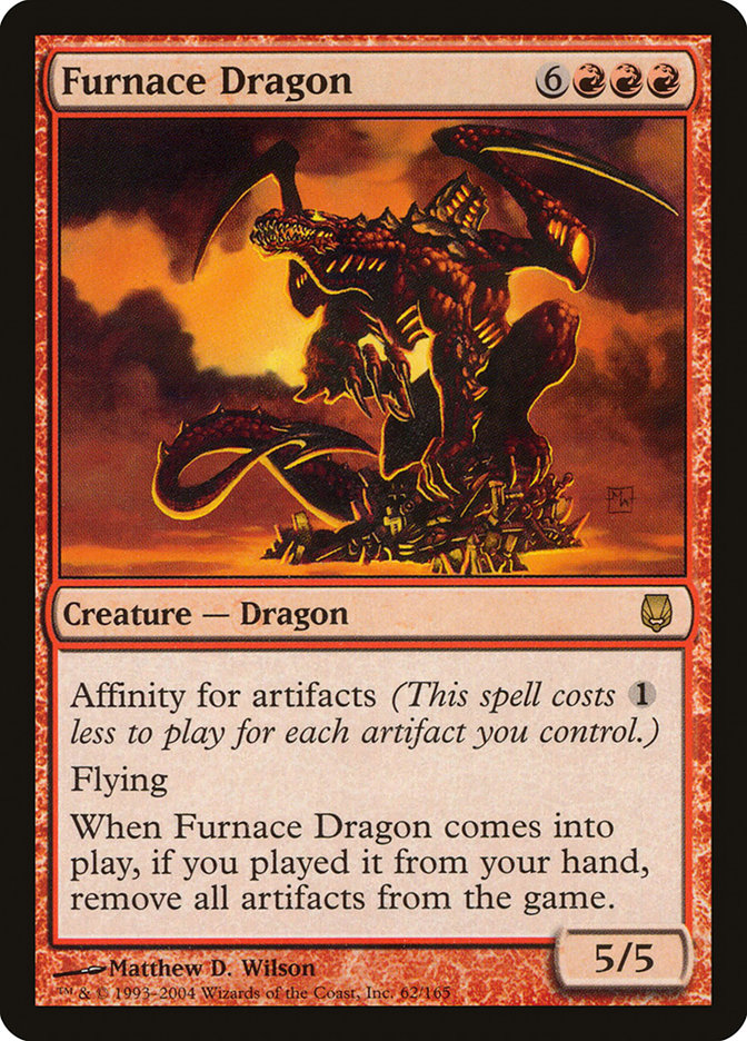 Furnace Dragon by Matthew D. Wilson #62