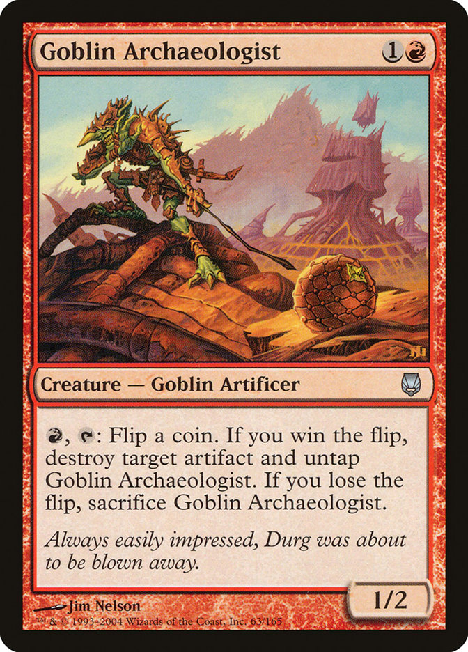 Goblin Archaeologist by Jim Nelson #63