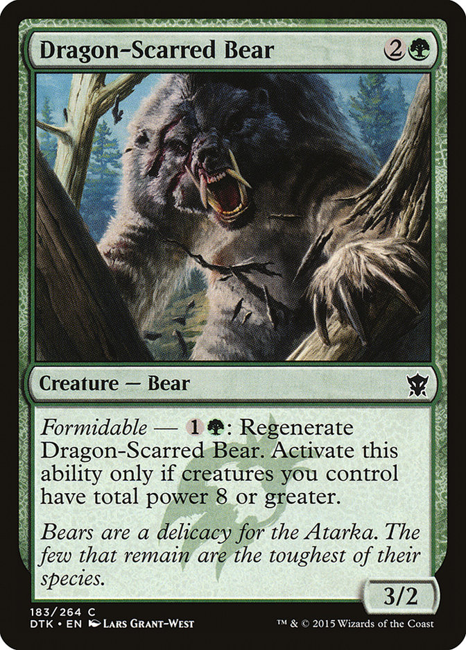 Dragon-Scarred Bear by Lars Grant-West #183