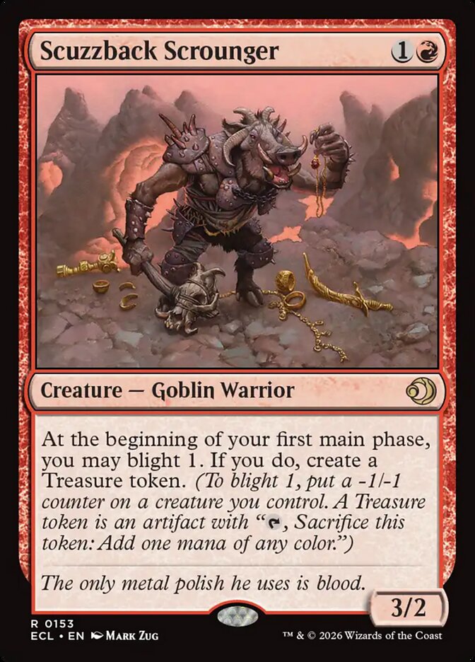 Scuzzback Scrounger by Mark Zug #153