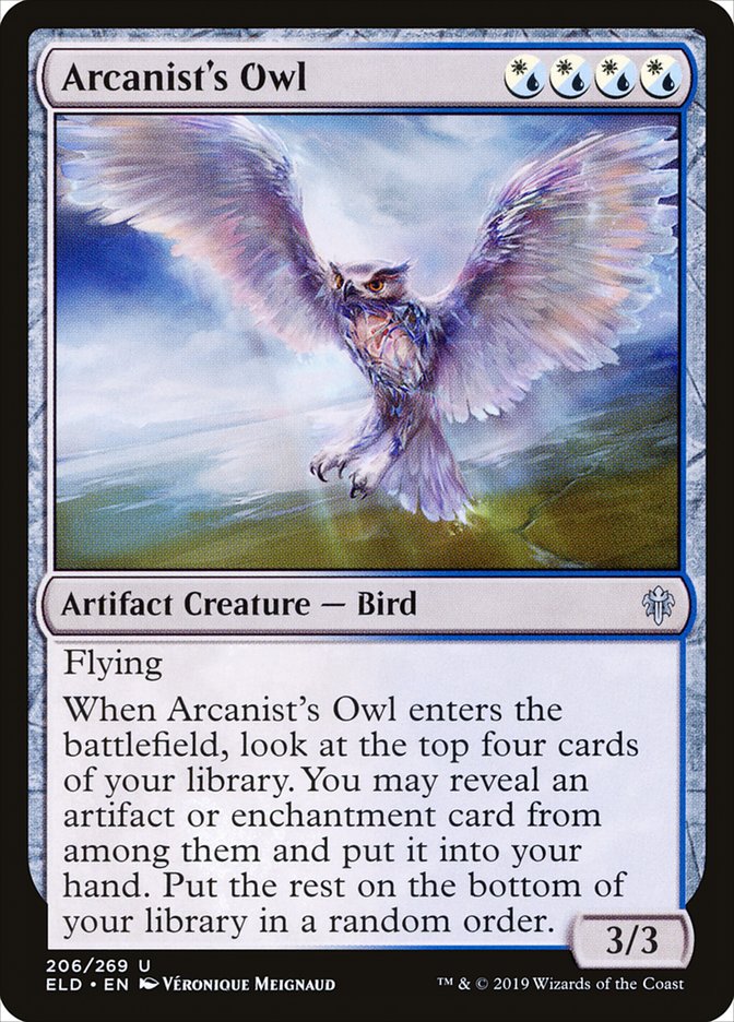 Arcanist's Owl by Véronique Meignaud #206