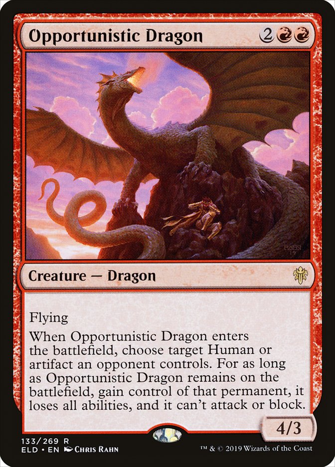 Opportunistic Dragon by Chris Rahn #133