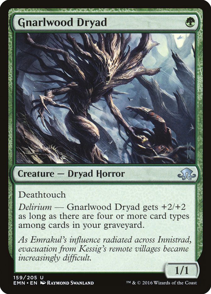 Gnarlwood Dryad by Raymond Swanland #159