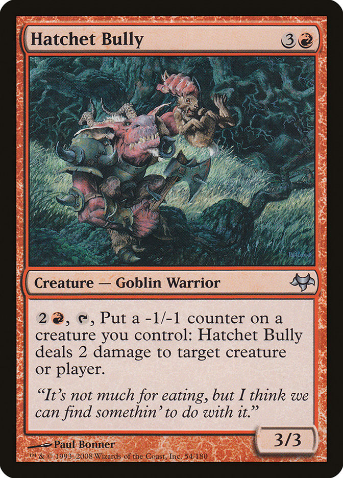 Hatchet Bully by Paul Bonner #54
