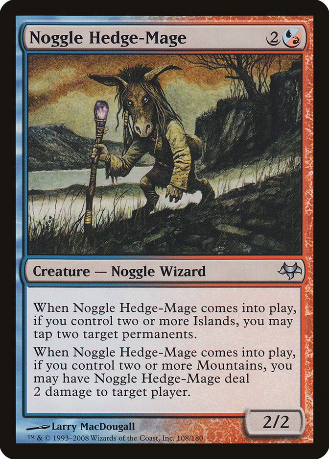 Noggle Hedge-Mage by Larry MacDougall #108
