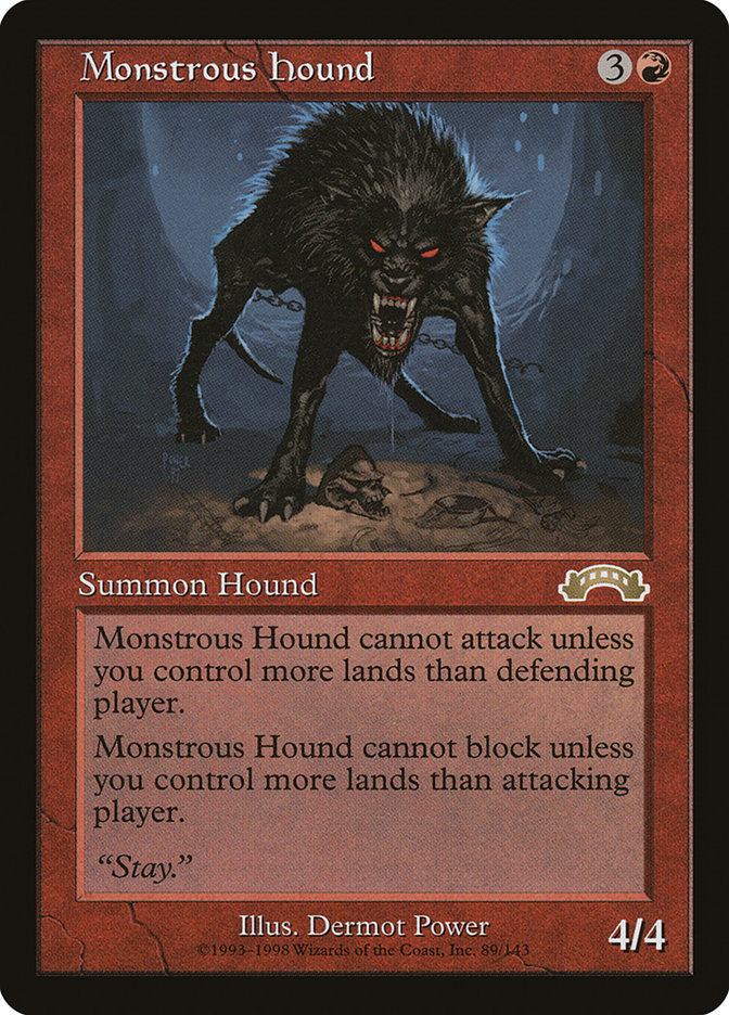 Monstrous Hound by Dermot Power #89