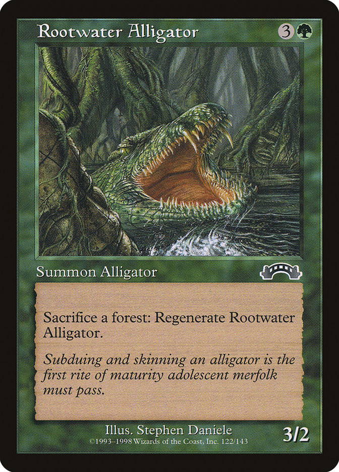 Rootwater Alligator by Stephen Daniele #122