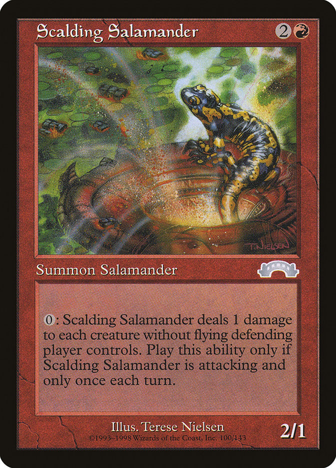 Scalding Salamander by Terese Nielsen #100