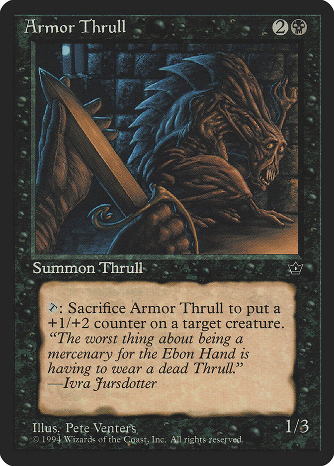 Armor Thrull by Pete Venters #33a