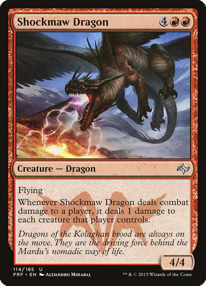 Shockmaw Dragon by Alejandro Mirabal #114