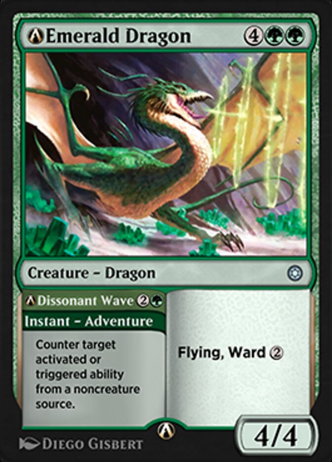 A-Emerald Dragon by Diego Gisbert #A-210