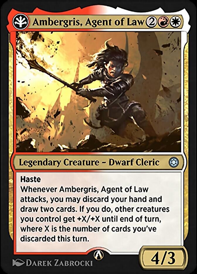 Ambergris, Agent of Law by Darek Zabrocki #12w