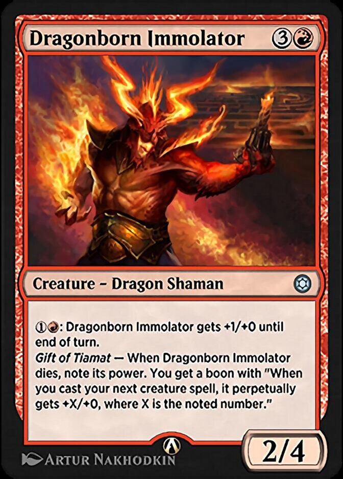 Dragonborn Immolator by Artur Nakhodkin #51
