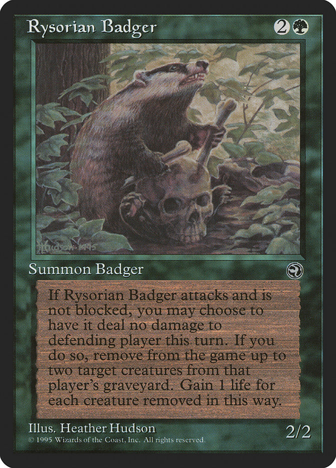 Rysorian Badger by Heather Hudson #96