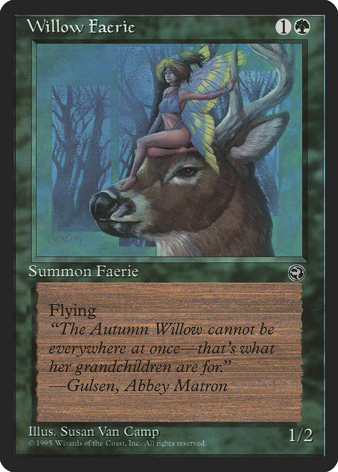 Willow Faerie by Susan Van Camp #99a