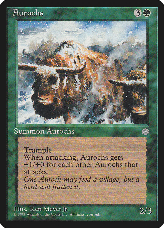 Aurochs by Ken Meyer, Jr. #225