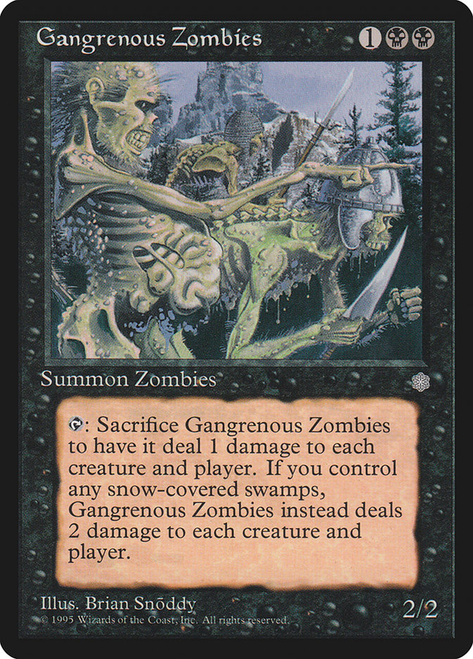 Gangrenous Zombies by Brian Snõddy #127