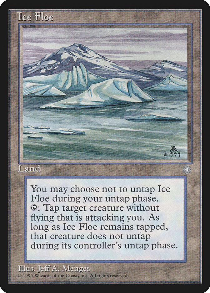 Ice Floe by Jeff A. Menges #355