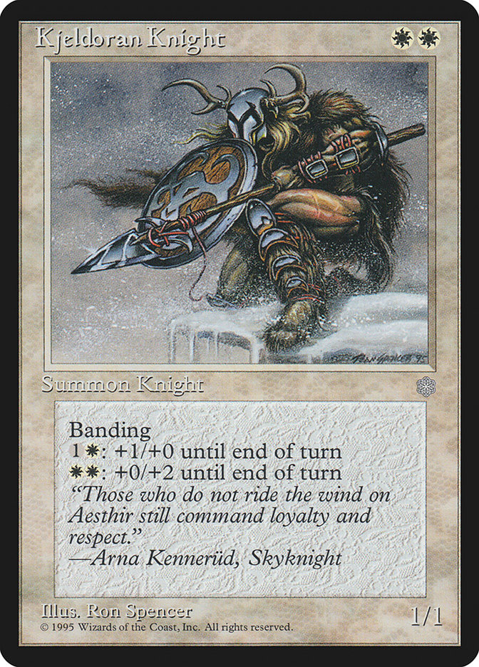 Kjeldoran Knight by Ron Spencer #36