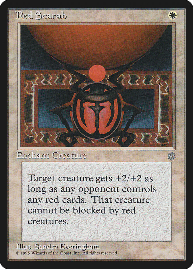 Red Scarab by Sandra Everingham #49