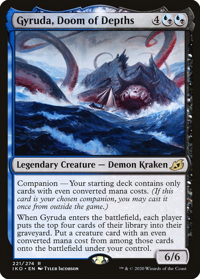 Gyruda, Doom of Depths by Tyler Jacobson #221