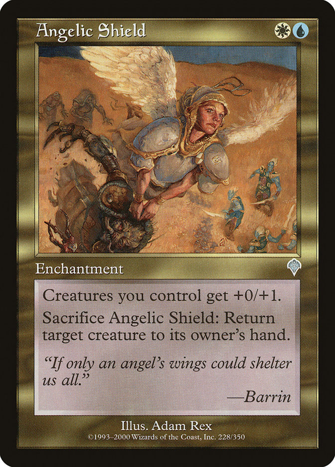 Angelic Shield by Adam Rex #228