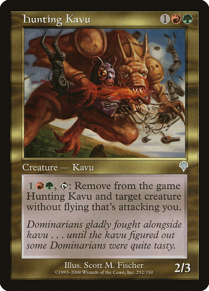 Hunting Kavu by Scott M. Fischer #252