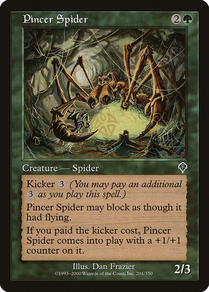 Pincer Spider by Dan Frazier #201