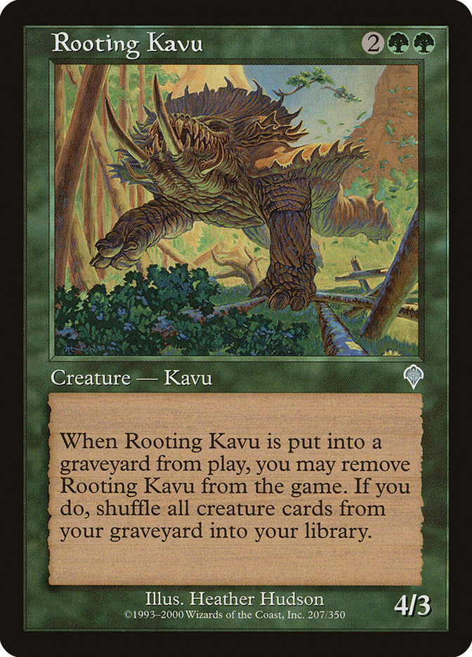 Rooting Kavu by Heather Hudson #207