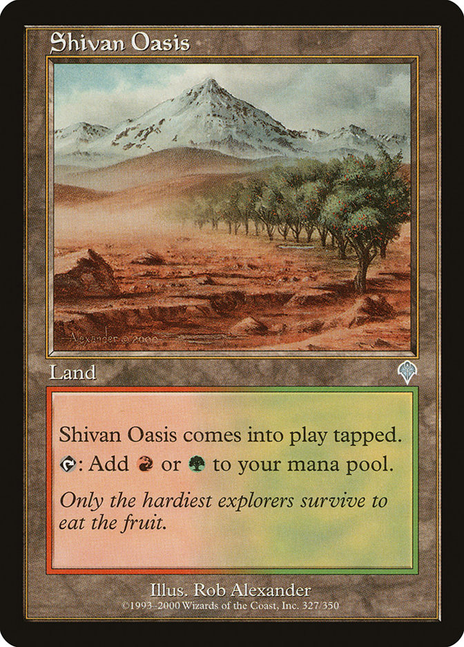 Shivan Oasis by Rob Alexander #327