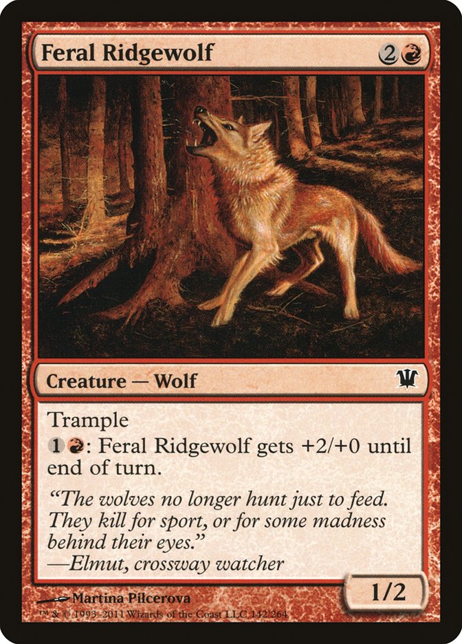 Feral Ridgewolf by Martina Pilcerova #142