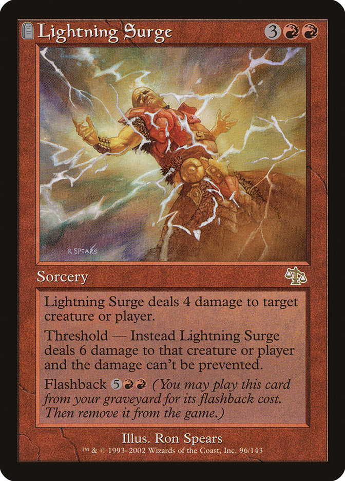 Lightning Surge by Ron Spears #96