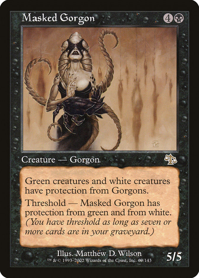 Masked Gorgon by Matthew D. Wilson #69