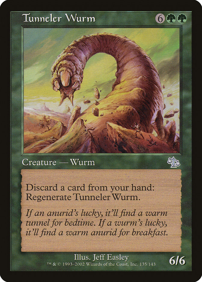 Tunneler Wurm by Jeff Easley #135