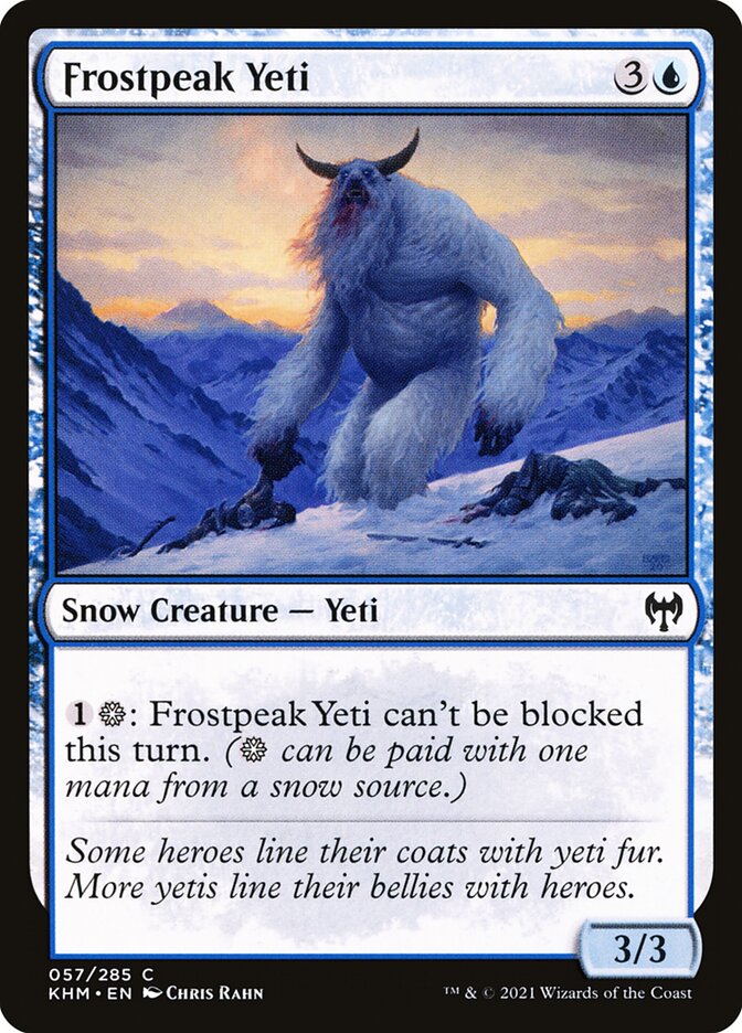 Frostpeak Yeti by Chris Rahn #57