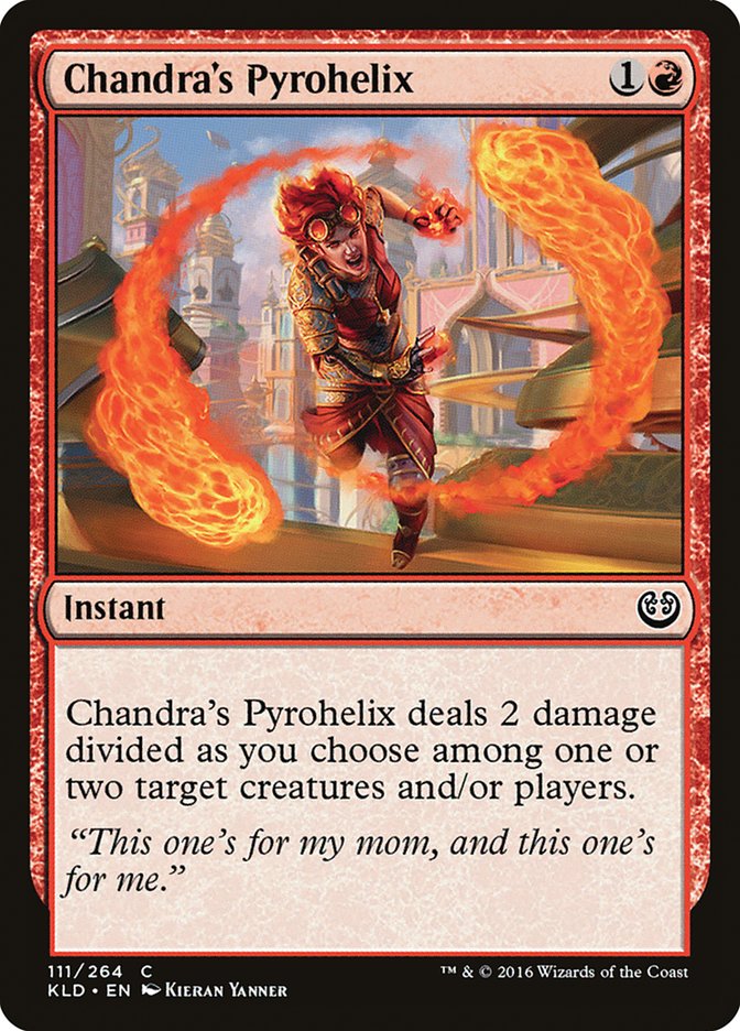 Chandra's Pyrohelix by Kieran Yanner #111