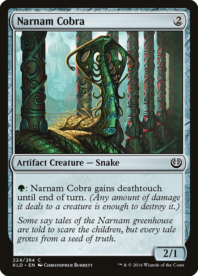 Narnam Cobra by Christopher Burdett #224