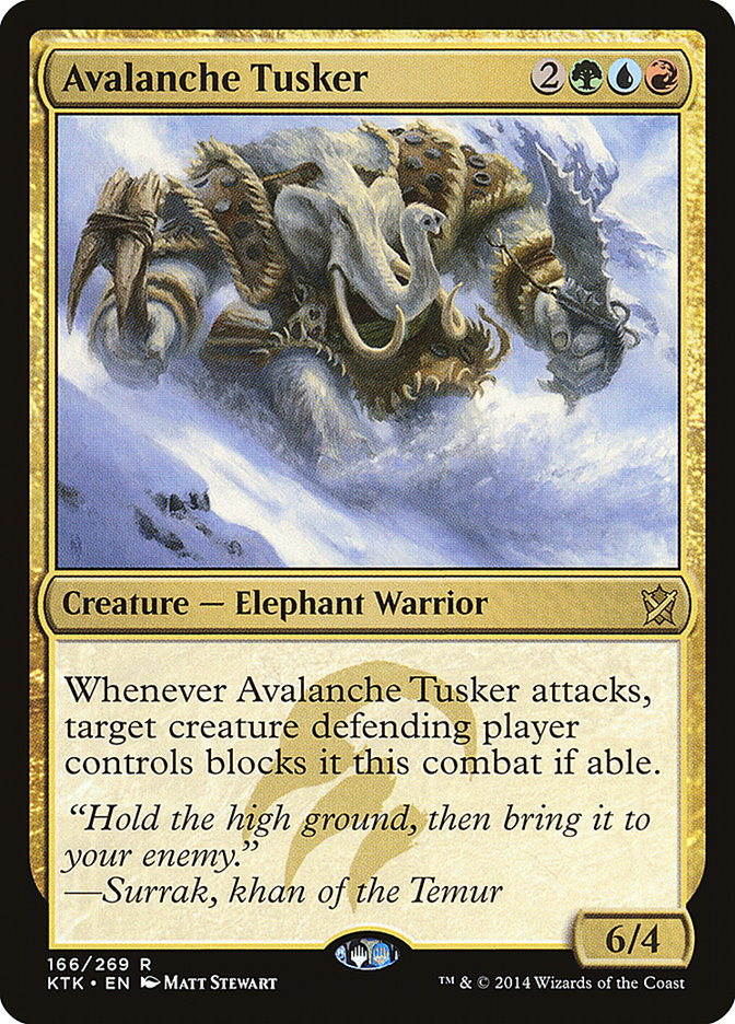 Avalanche Tusker by Matt Stewart #166