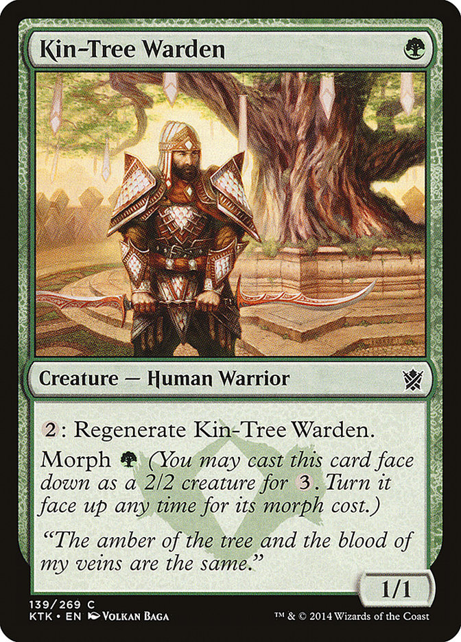 Kin-Tree Warden by Volkan Baǵa #139