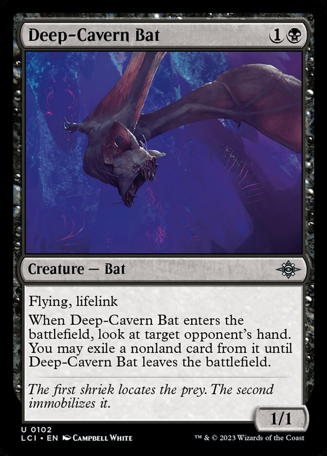 Deep-Cavern Bat by Campbell White #102