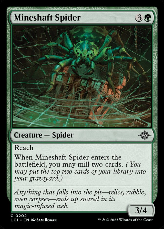 Mineshaft Spider by Sam Rowan #202