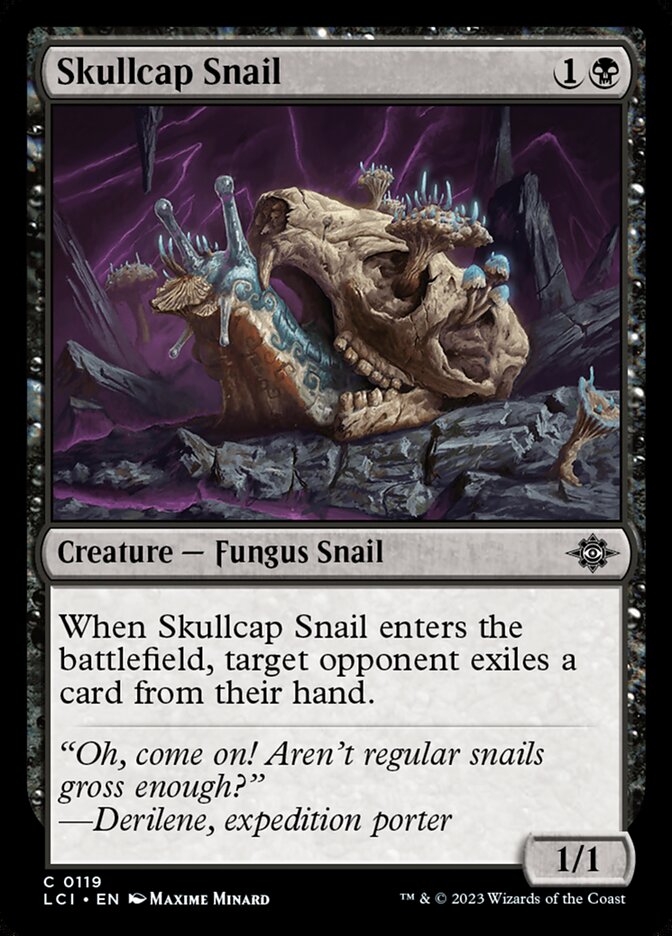Skullcap Snail by Maxime Minard #119