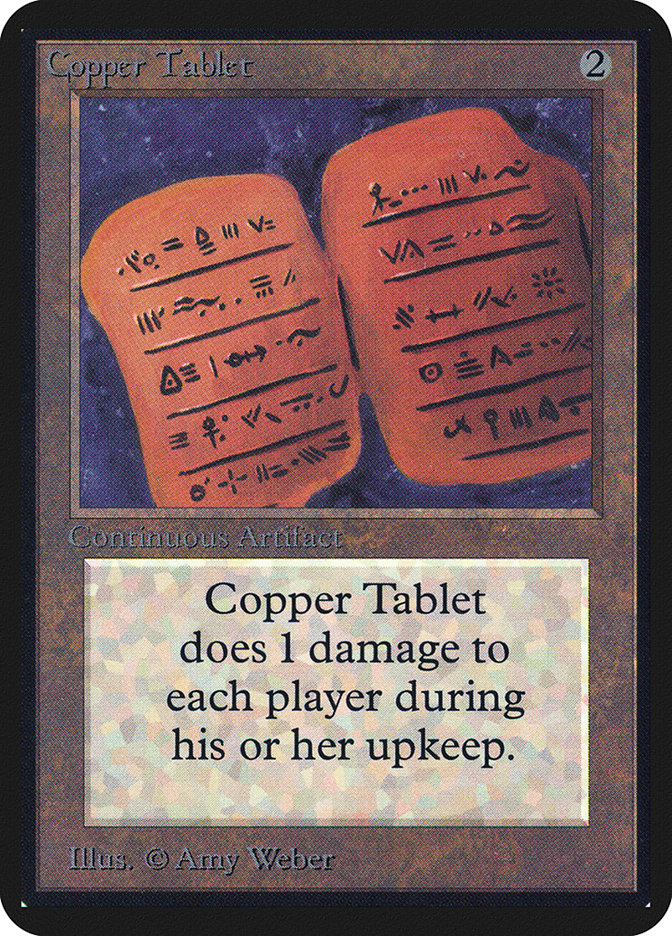 Copper Tablet by Amy Weber #238
