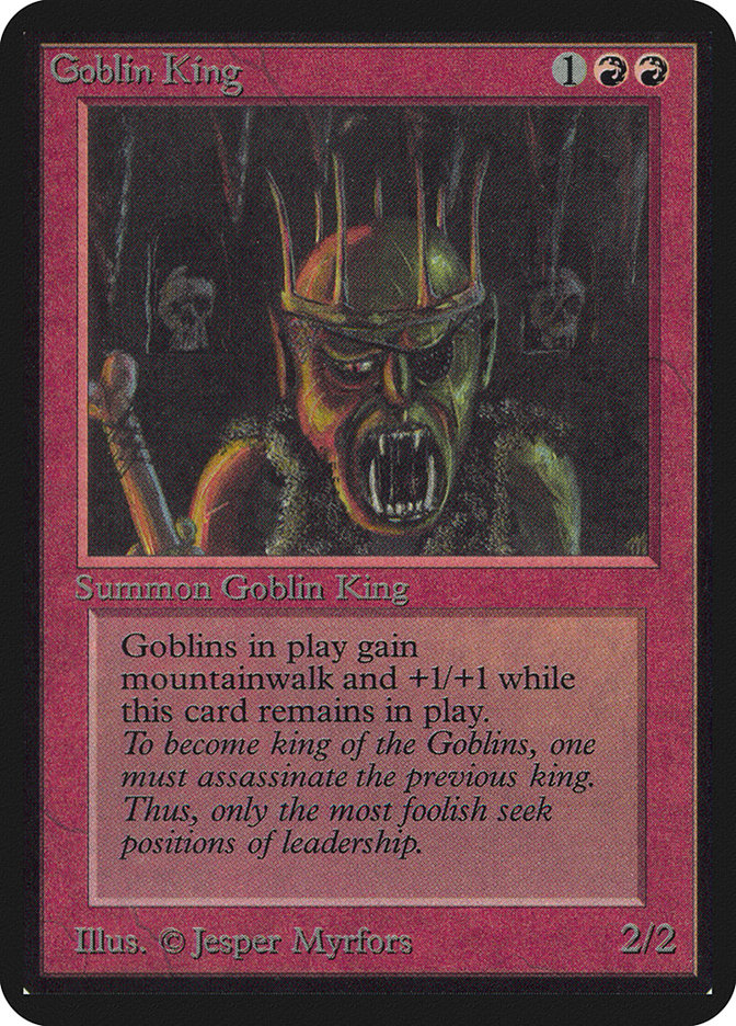 Goblin King by Jesper Myrfors #154
