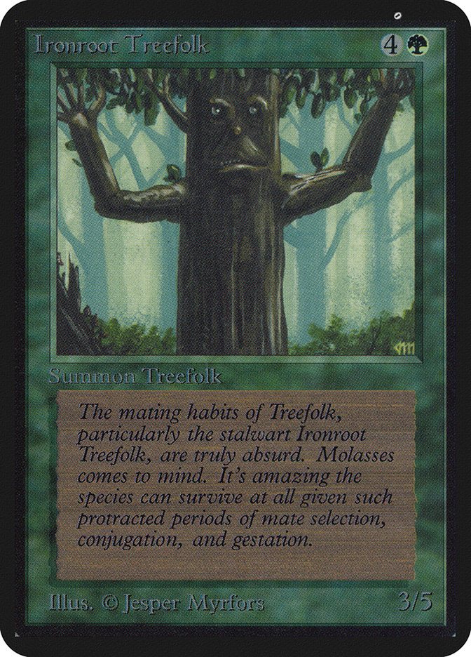 Ironroot Treefolk by Jesper Myrfors #203