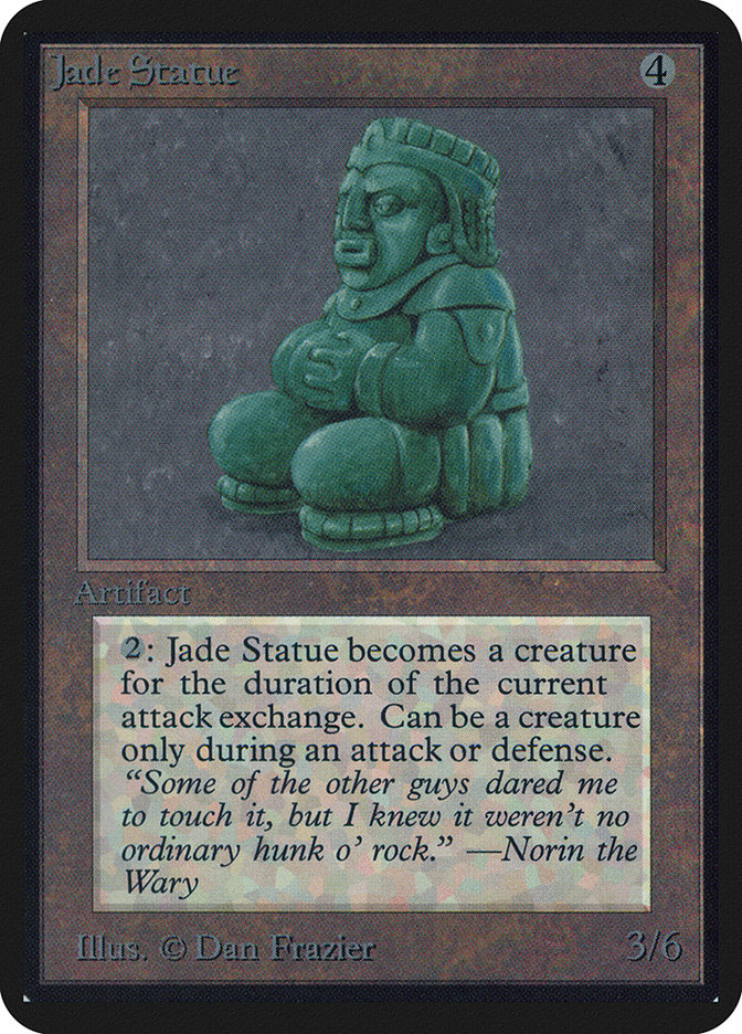Jade Statue by Dan Frazier #253
