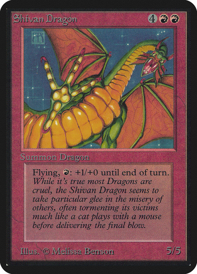 Shivan Dragon by Melissa A. Benson #174