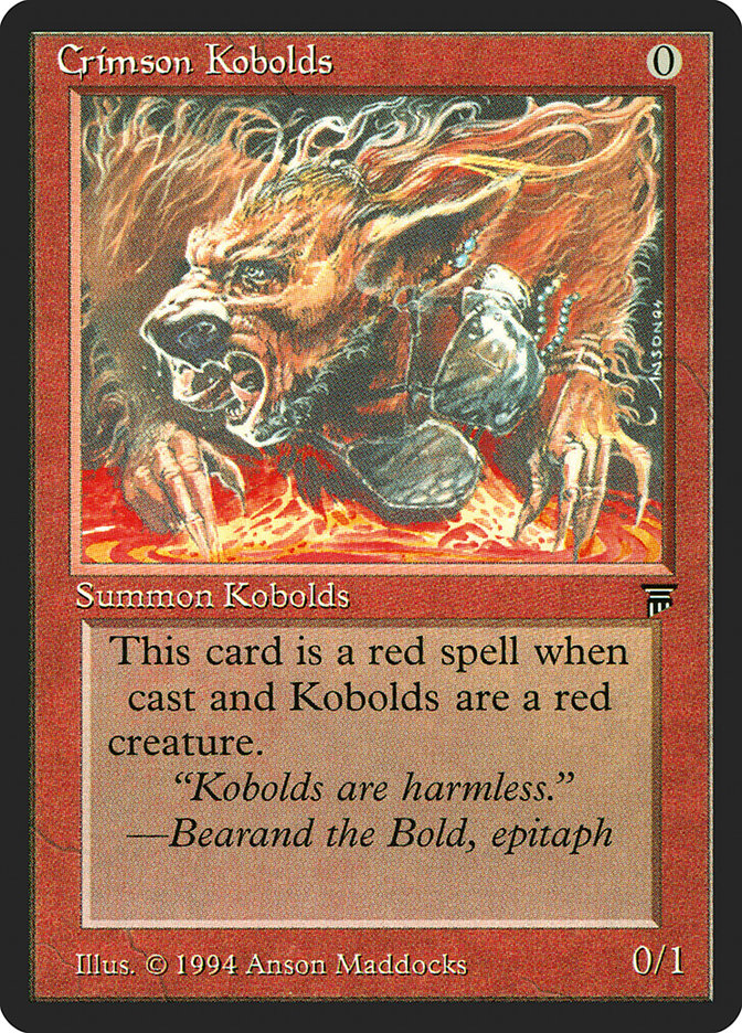 Crimson Kobolds by Anson Maddocks #139