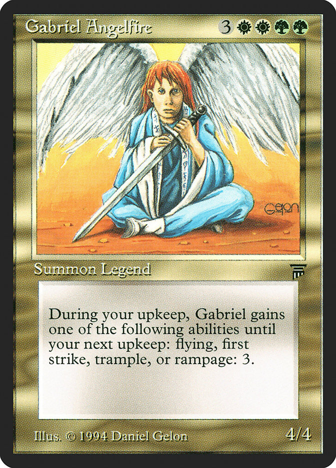 Gabriel Angelfire by Daniel Gelon #226