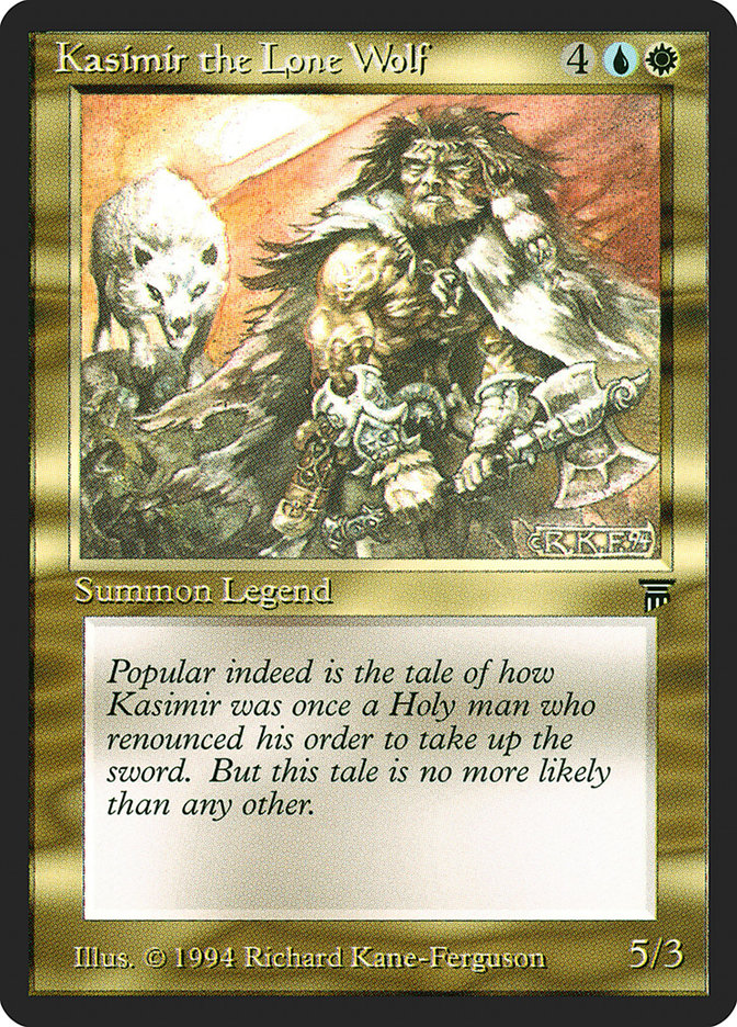 Kasimir the Lone Wolf by Richard Kane Ferguson #237